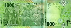 МОЗАМБИК 1000 МЕТИКАЛЬ 2