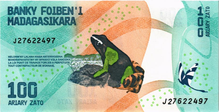 МАДАГАСКАР 100 АРИАРИ 2