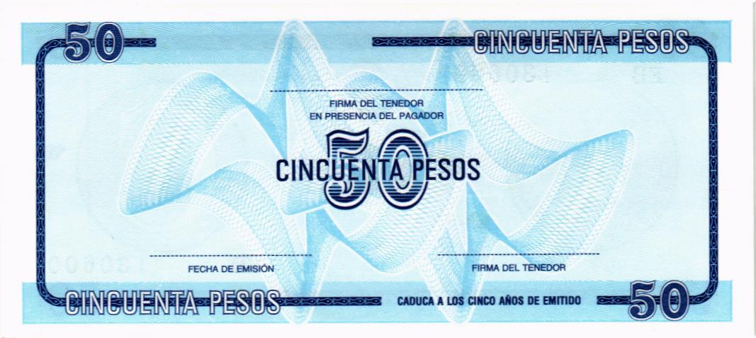 КУБА 50 ПЕСО 2