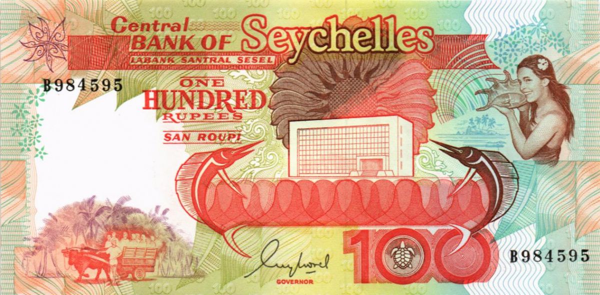 СЕЙШЕЛЬСКИЕ ОСТРОВА 100 РУПИЙ 1
