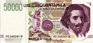 ИТАЛИЯ 50000 ЛИР 1