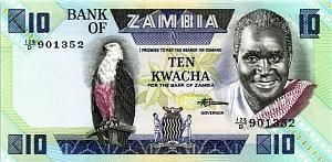 ЗАМБИЯ 10 КВАЧА 1