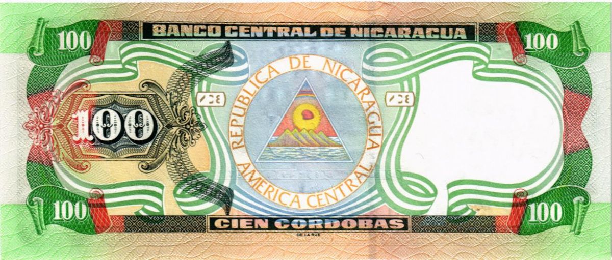 НИКАРАГУА 100 КОРДОБА 2