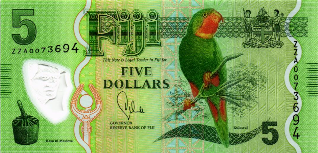 ФИДЖИ 5 ДОЛЛАРОВ (ZZA - REPLACEMENT) 1