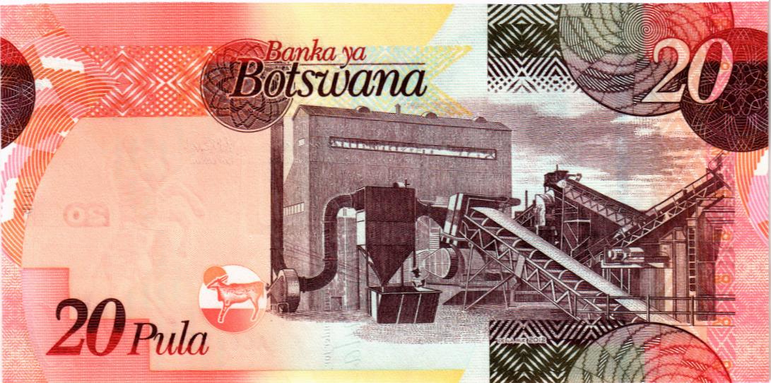 БОТСВАНА 20 ПУЛА 2