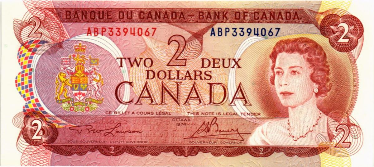 КАНАДА 2 ДОЛЛАРА 1