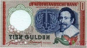 НИДЕРЛАНДЫ 10 ГУЛЬДЕНОВ 1