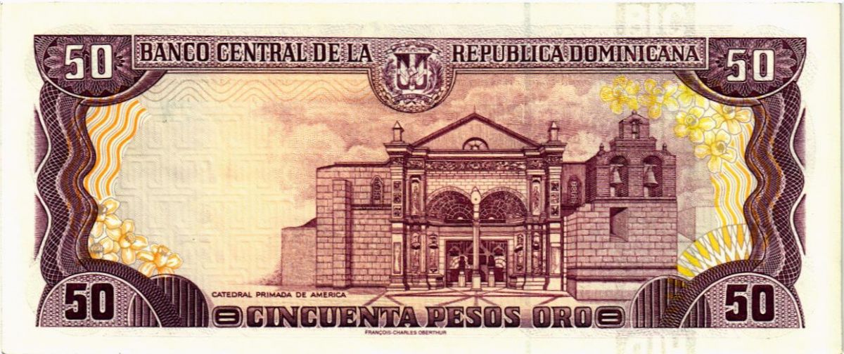 ДОМИНИКАНСКАЯ РЕСПУБЛИКА 50 ПЕСО 2