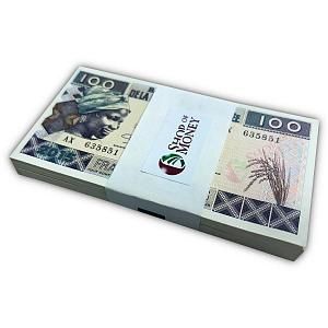 ГВИНЕЯ 100 ФРАНКОВ (100 БАНКНОТ) 1