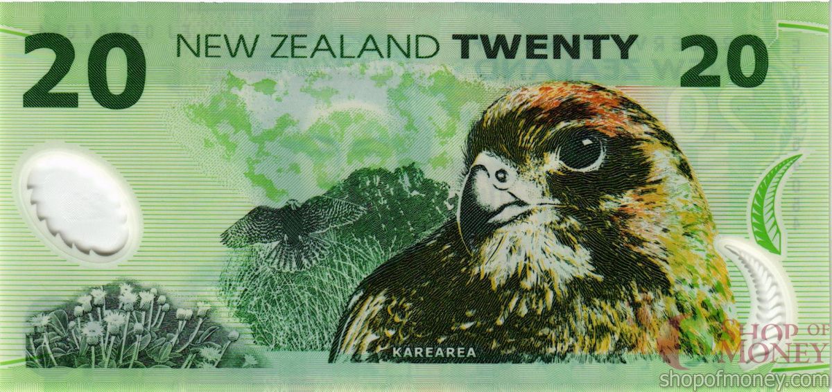 НОВАЯ ЗЕЛАНДИЯ 20 ДОЛЛАРОВ 2