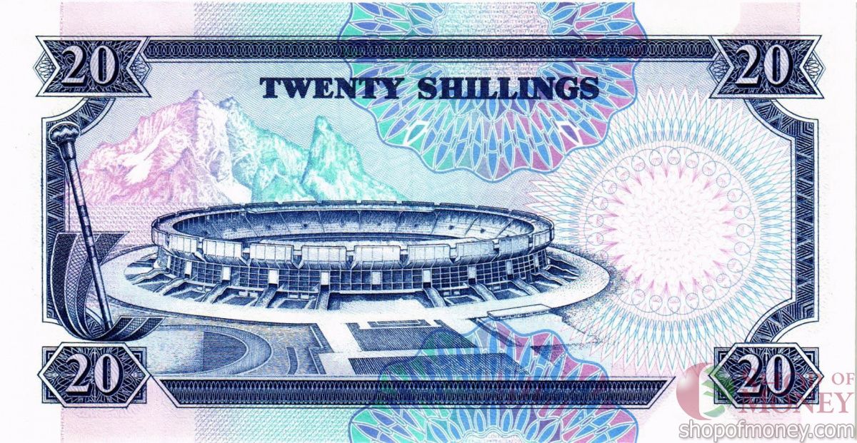 КЕНИЯ 20 ШИЛЛИНГОВ 2