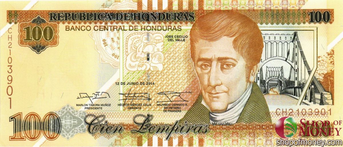 ГОНДУРАС 100 ЛЕМПИР 1