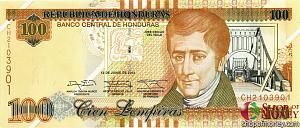 ГОНДУРАС 100 ЛЕМПИР 1