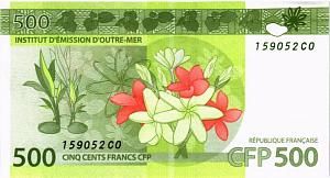 ФРАНЦУЗСКАЯ ПОЛИНЕЗИЯ 500 ФРАНКОВ 2