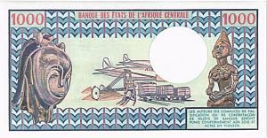 КАМЕРУН 1000 ФРАНКОВ 2