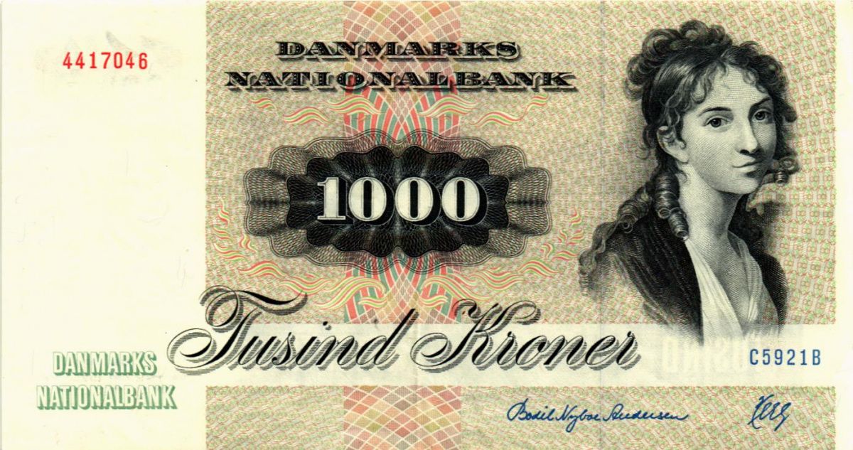 ДАНИЯ 1000 КРОН 1