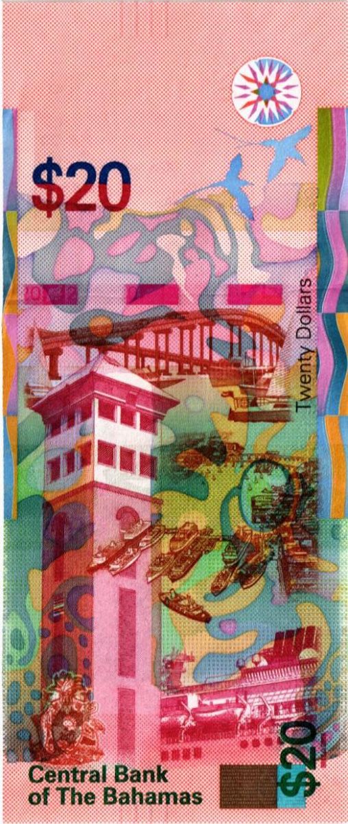 БАГАМСКИЕ ОСТРОВА 20 ДОЛЛАРОВ 2