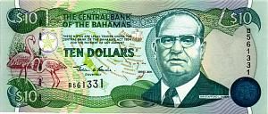 БАГАМСКИЕ ОСТРОВА 10 ДОЛЛАРОВ 1