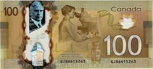 КАНАДА 100 ДОЛЛАРОВ 2