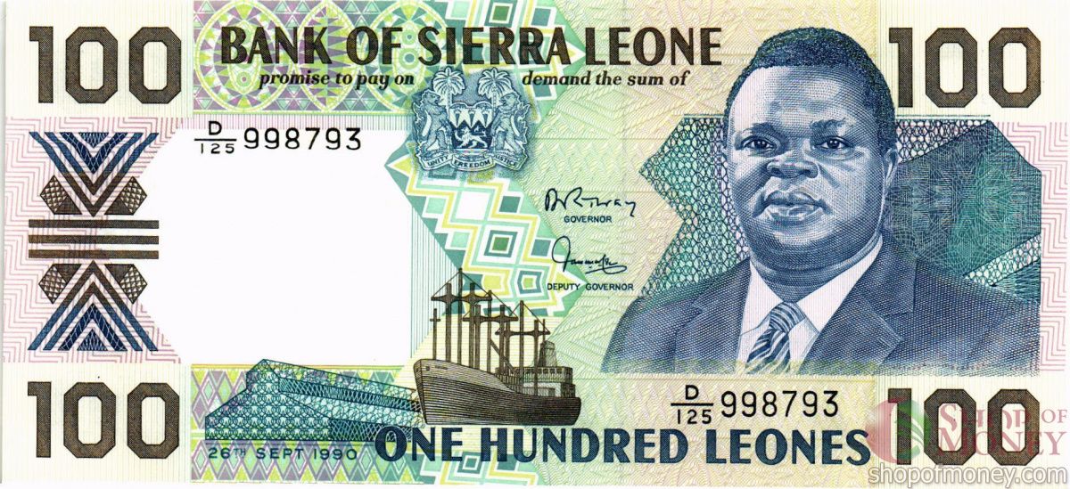 СЬЕРРА-ЛЕОНЕ 100 ЛЕОНЕ 1