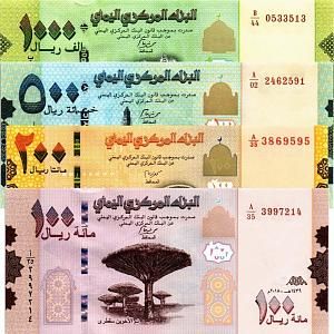 ЙЕМЕН НАБОР 100 200 500 1000 РИАЛ 1