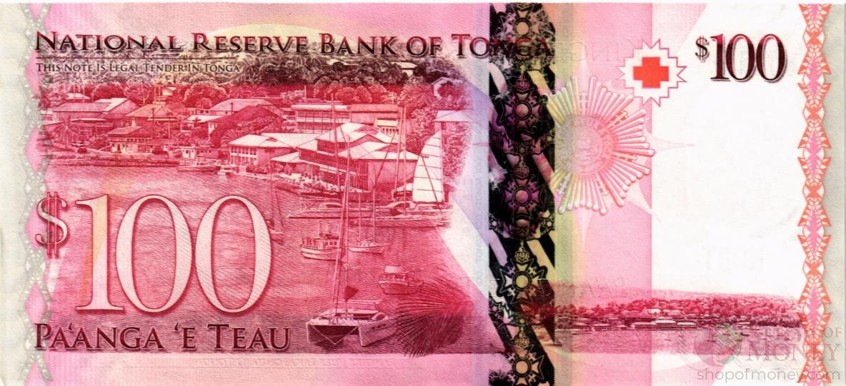 ТОНГА 100 ПААНГА 2