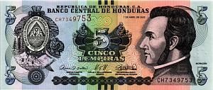 ГОНДУРАС 5 ЛЕМПИР 1