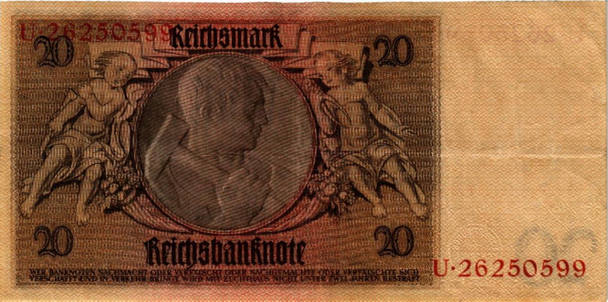 ГЕРМАНИЯ 20 МАРОК 2