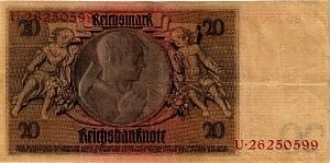 ГЕРМАНИЯ 20 МАРОК 2