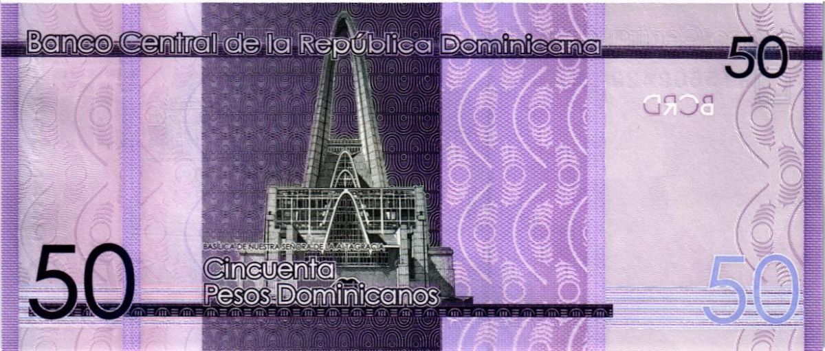 ДОМИНИКАНСКАЯ РЕСПУБЛИКА 50 ПЕСО 2