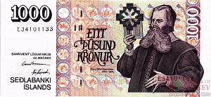 ИСЛАНДИЯ 1000 КРОН 1