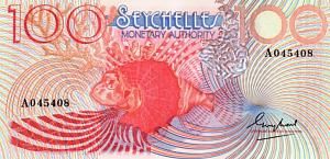 СЕЙШЕЛЬСКИЕ ОСТРОВА 100 РУПИЙ 1