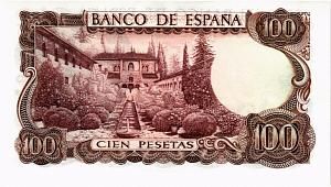ИСПАНИЯ 100 ПЕСЕТ 2
