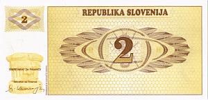 СЛОВЕНИЯ 2 ТОЛАРА 1