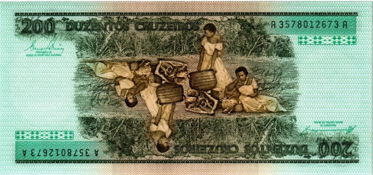БРАЗИЛИЯ 200 КРУЗЕЙРО 2