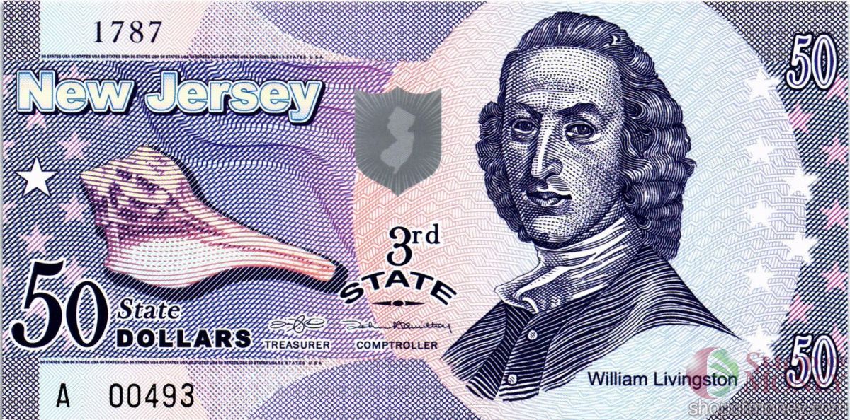 НЬЮ-ДЖЕРСИ 50 ДОЛЛАРОВ 1