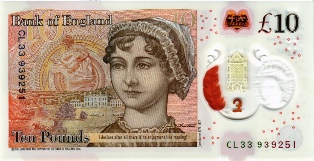 ВЕЛИКОБРИТАНИЯ/АНГЛИЯ 10 ФУНТОВ 2