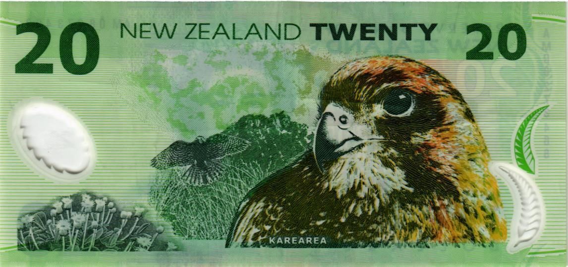 НОВАЯ ЗЕЛАНДИЯ 20 ДОЛЛАРОВ 2