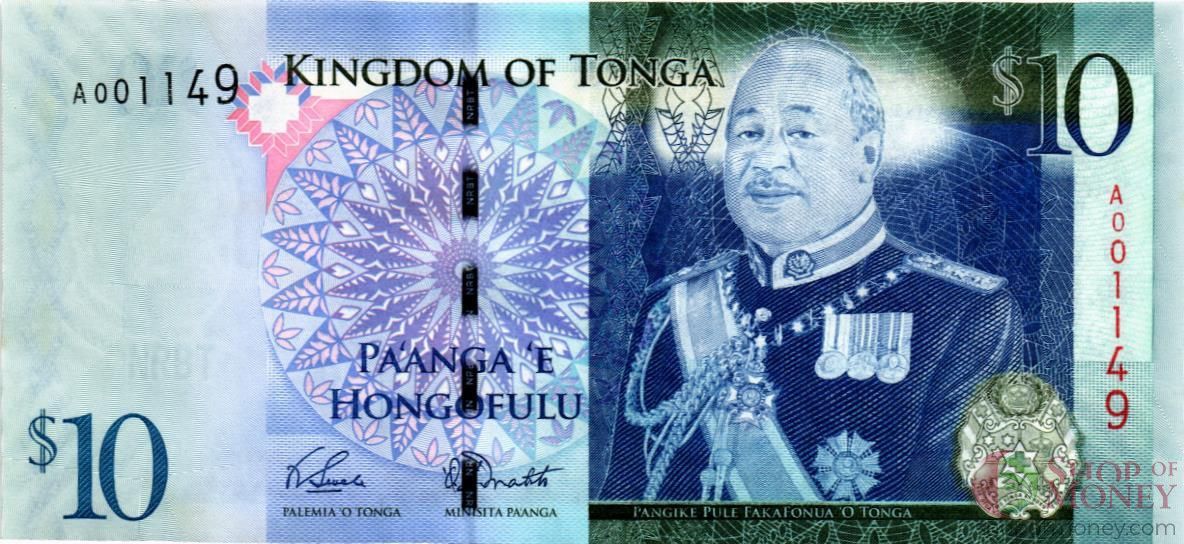 ТОНГА 10 ПААНГА 1