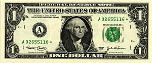 США 1 ДОЛЛАР (A - БОСТОН, REPLACEMENT) 1