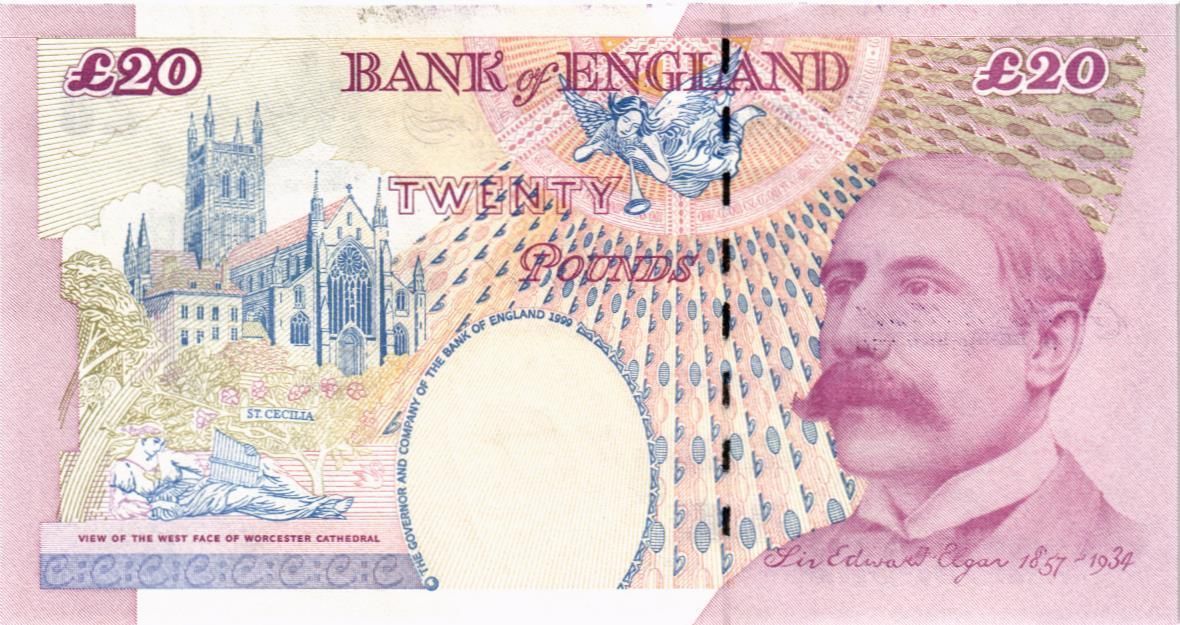 ВЕЛИКОБРИТАНИЯ/АНГЛИЯ 20 ФУНТОВ 2