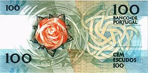 ПОРТУГАЛИЯ 100 ЭСКУДО 2