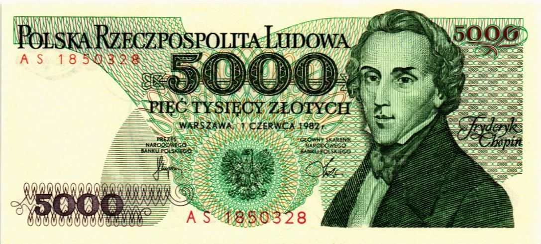ПОЛЬША 5000 ЗЛОТЫХ 1