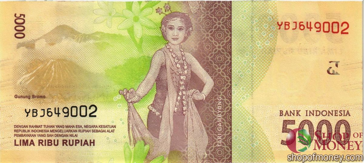 ИНДОНЕЗИЯ 5000 РУПИЙ 4
