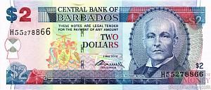 БАРБАДОС 2 ДОЛЛАРА 1