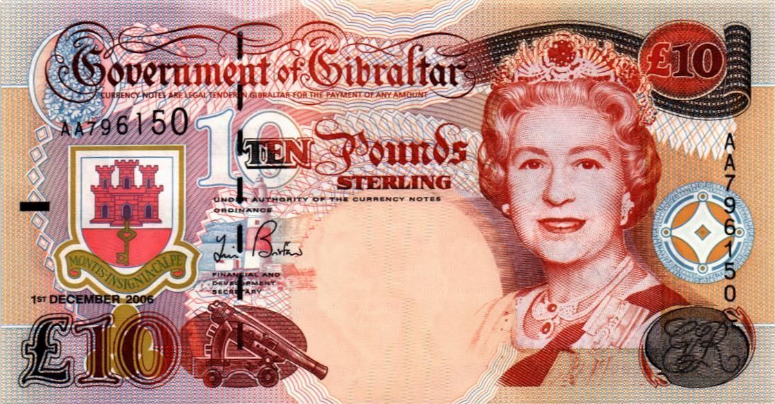 ГИБРАЛТАР 10 ФУНТОВ (-AA-) 1