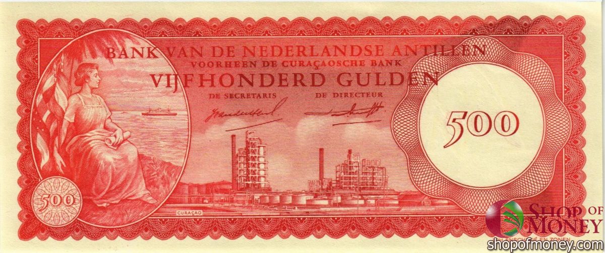 НИДЕРЛАНДСКИЕ АНТИЛЬСКИЕ ОСТРОВА 500 ГУЛЬДЕНОВ 1