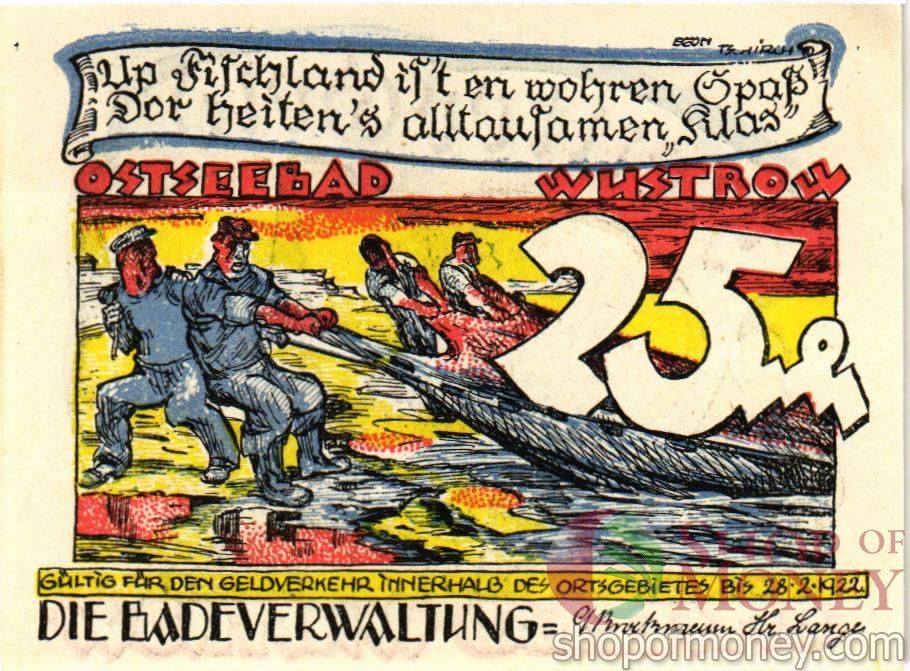 ГЕРМАНИЯ 25 ПФЕННИГОВ (НОТГЕЛЬД) 2