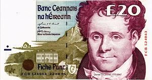 ИРЛАНДИЯ 20 ФУНТОВ (22.08.1995) 1