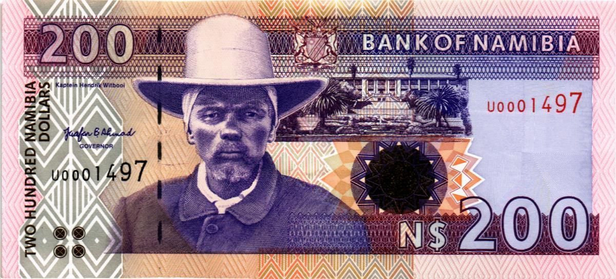 НАМИБИЯ 200 ДОЛЛАРОВ 1